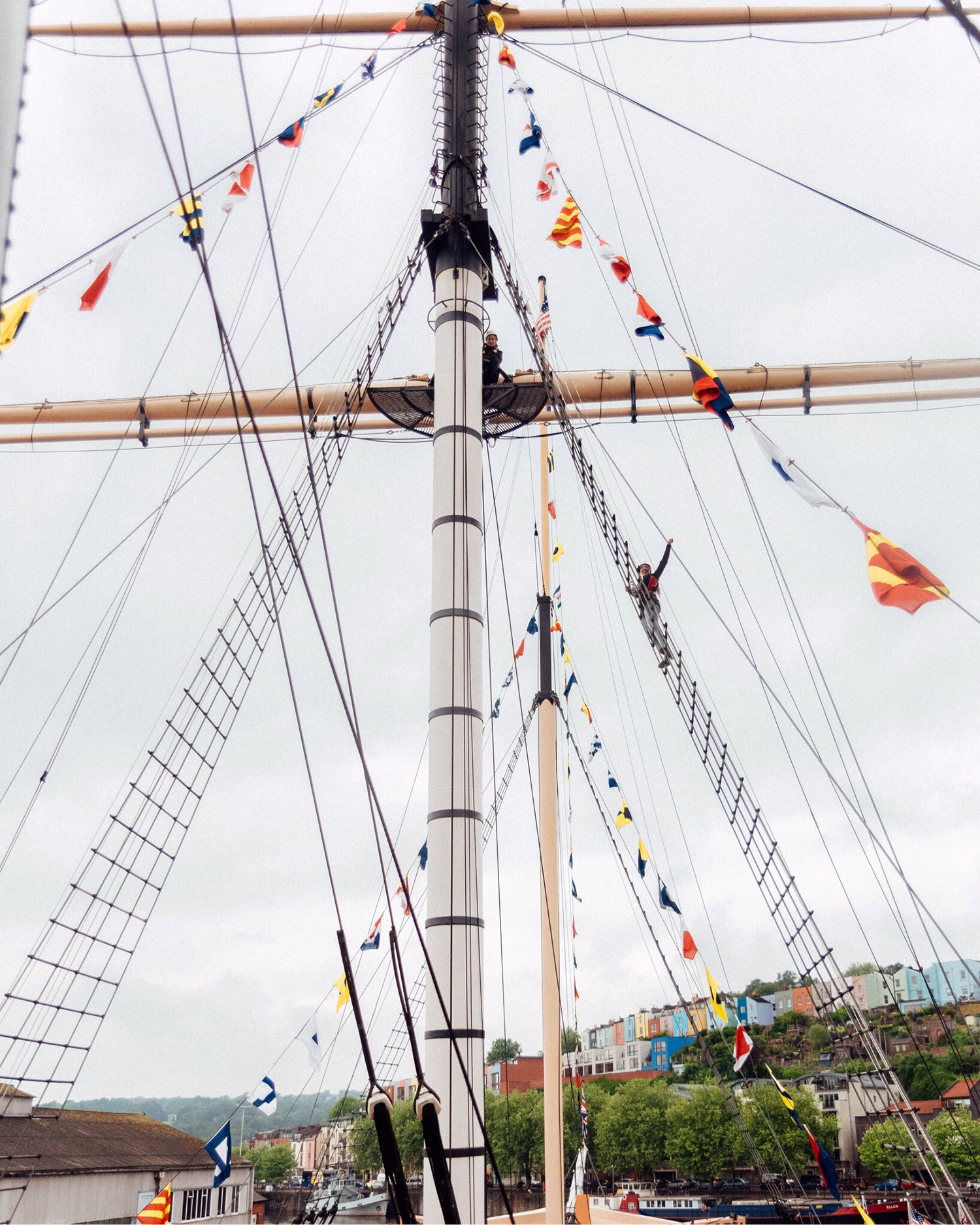 Things to do in Bristol | Climb the rigging on the ship SS Great Britain