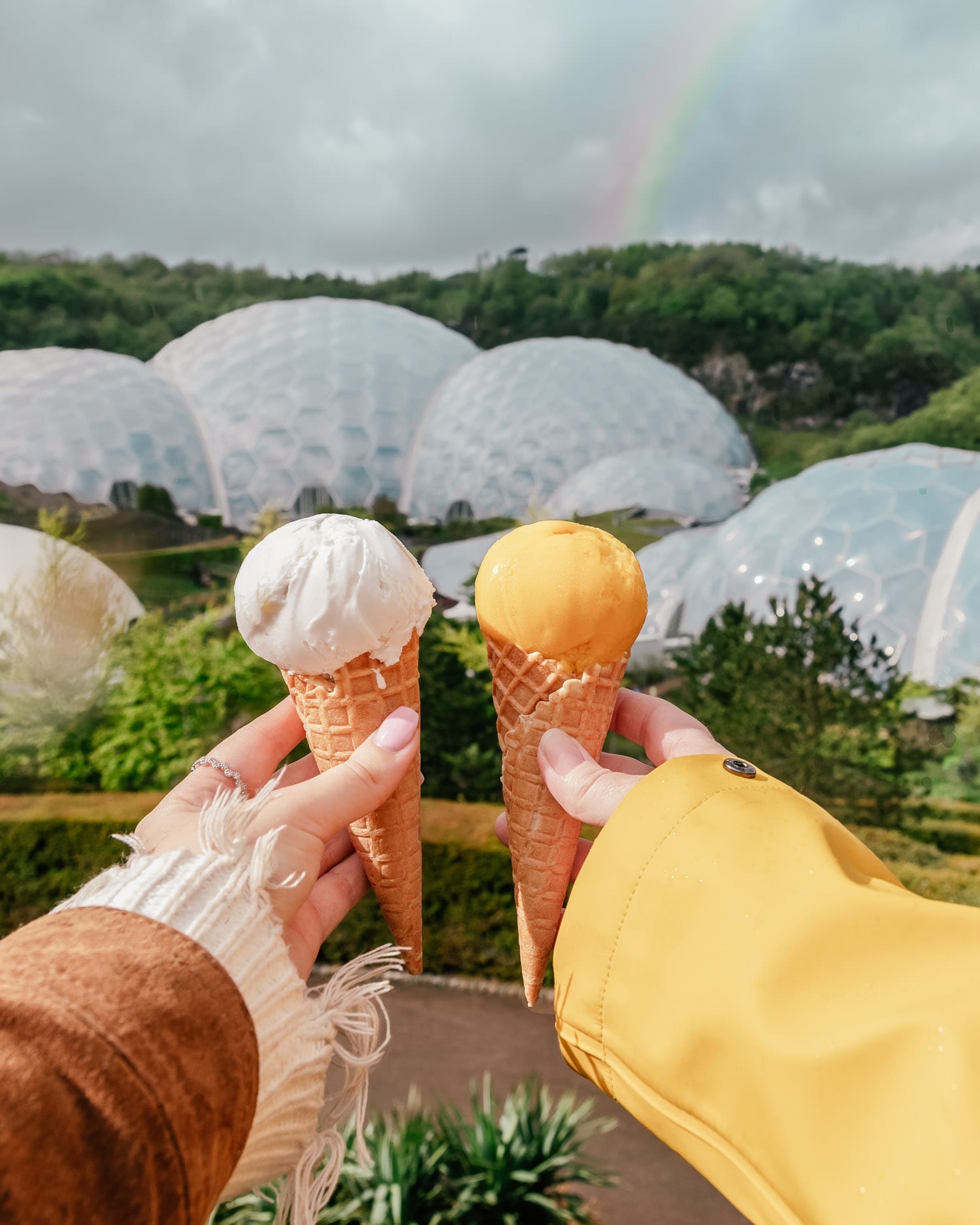 Instagrammable Ice Creams at Eden Project in Cornwall, UK