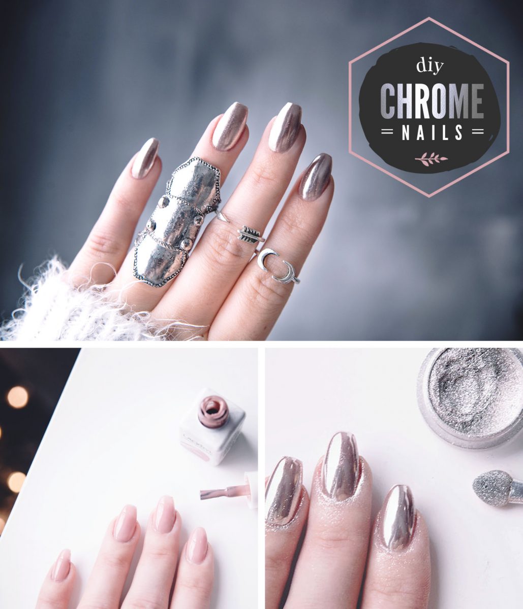 Chrome nails: How to do it at home - in 6 easy steps!