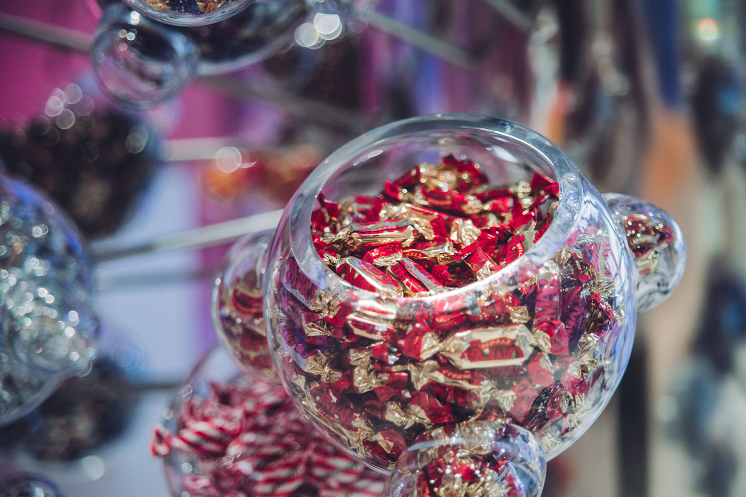 Eat as much candy as you want at Fazer Chocolate Factory