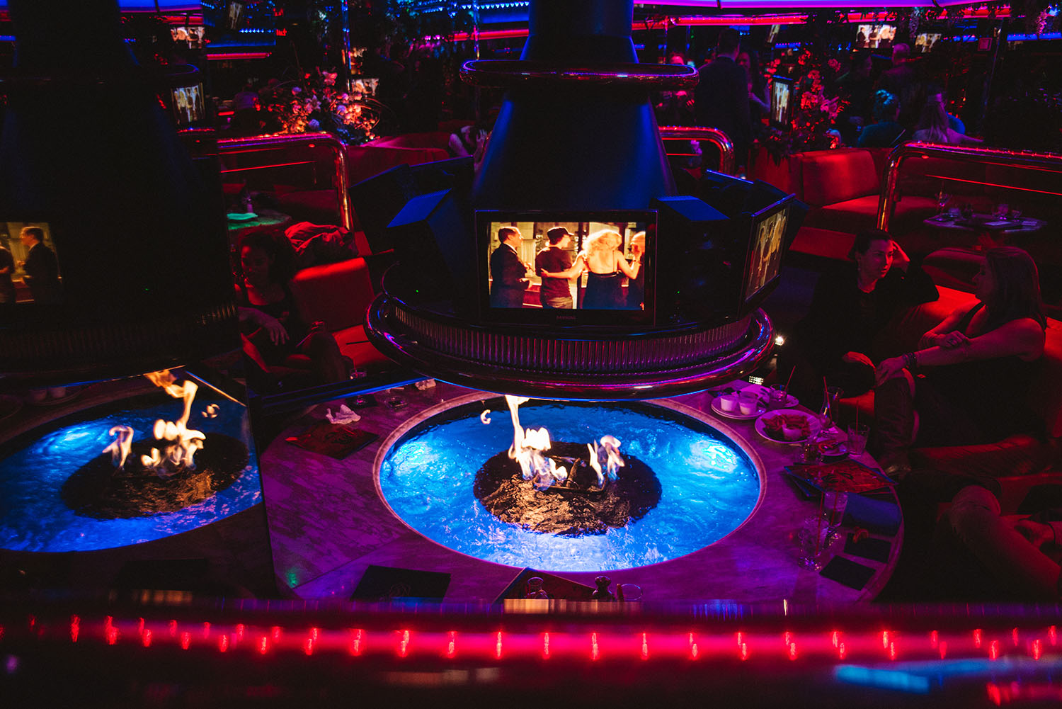 Fireside at The Peppermill in Las Vegas