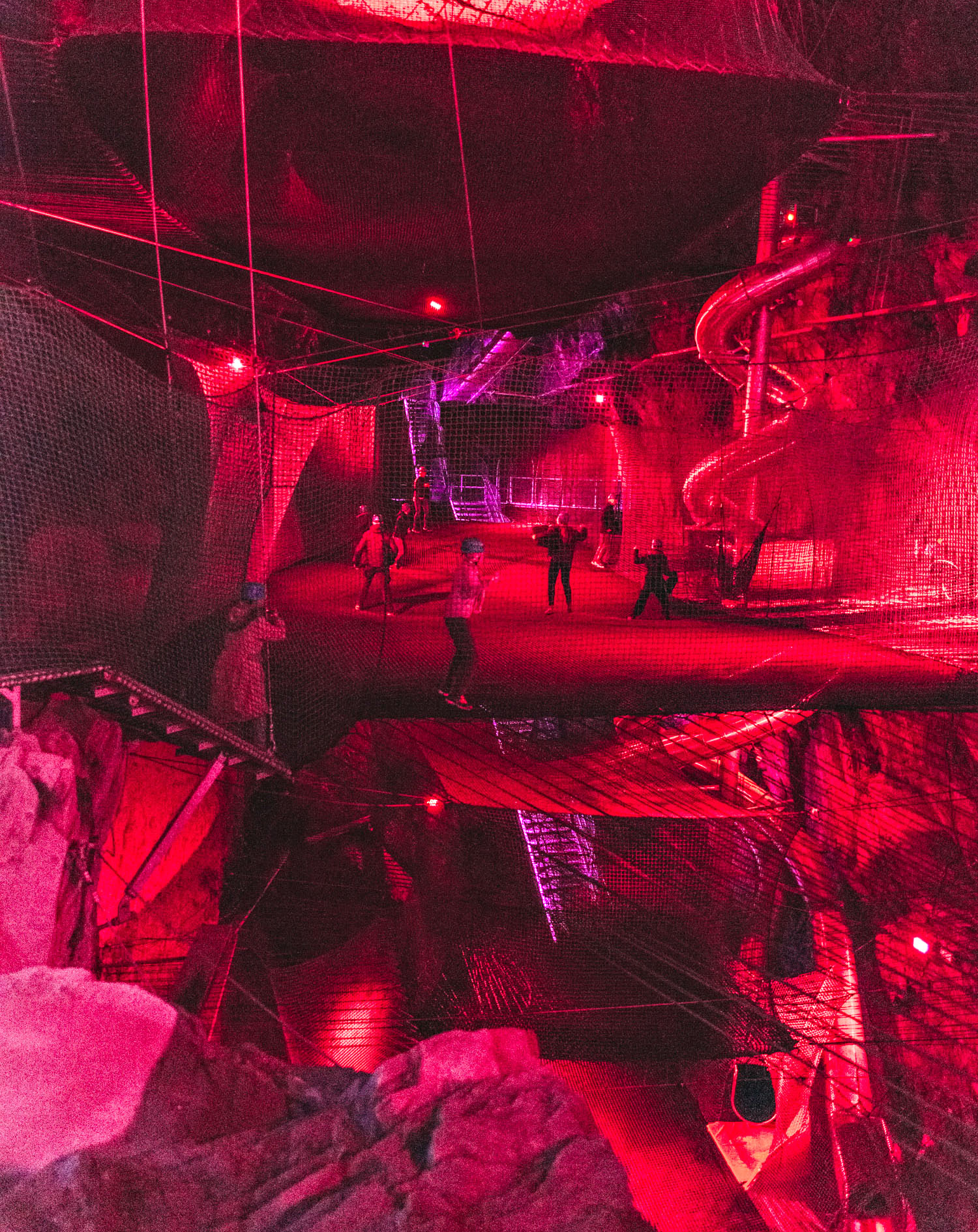 Bounce Below - Underground Trampolines in North Wales