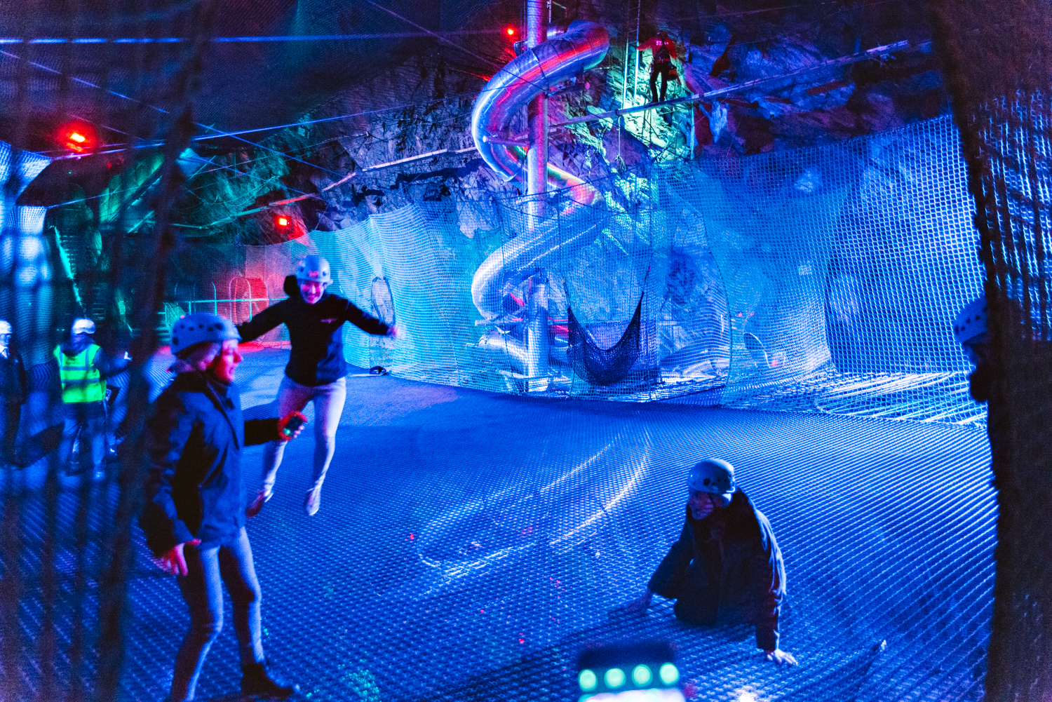 Bounce Below On Underground Nets In A Welsh Slate Mine Adaras Blogazine