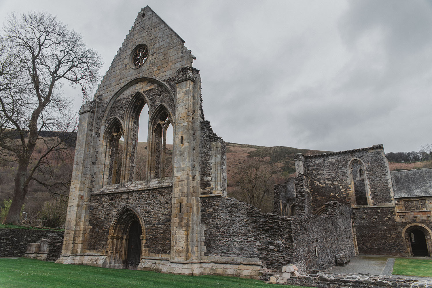 Valle Crucis Abbey in Wales