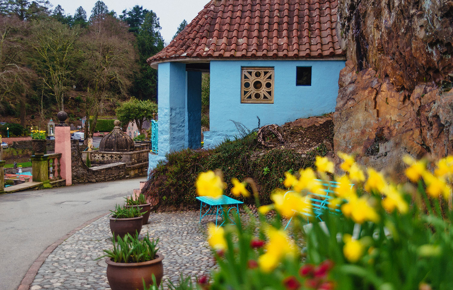 Portmeirion Village in North Wales