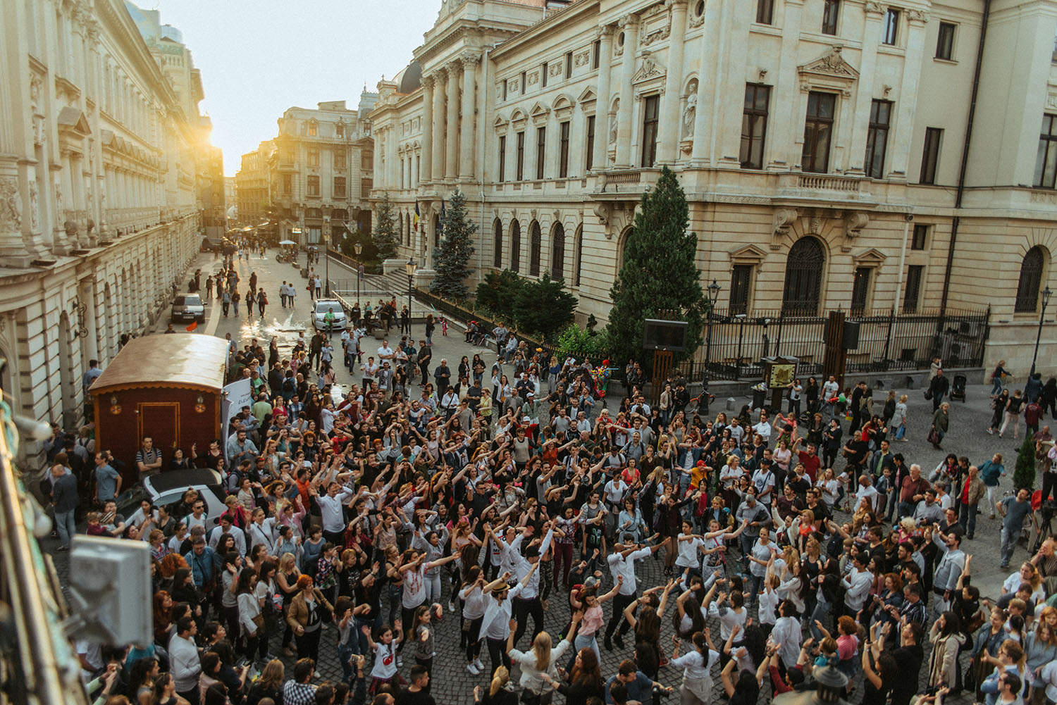 Bucharest - Dancing in the street
