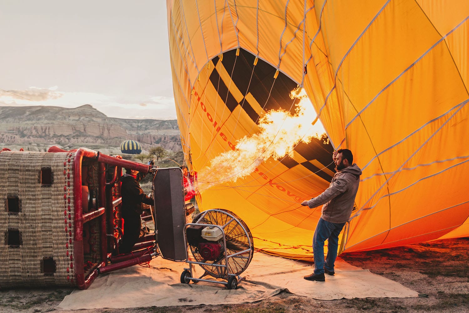 Magical: Hot air ballooning in Cappadocia, Turkey