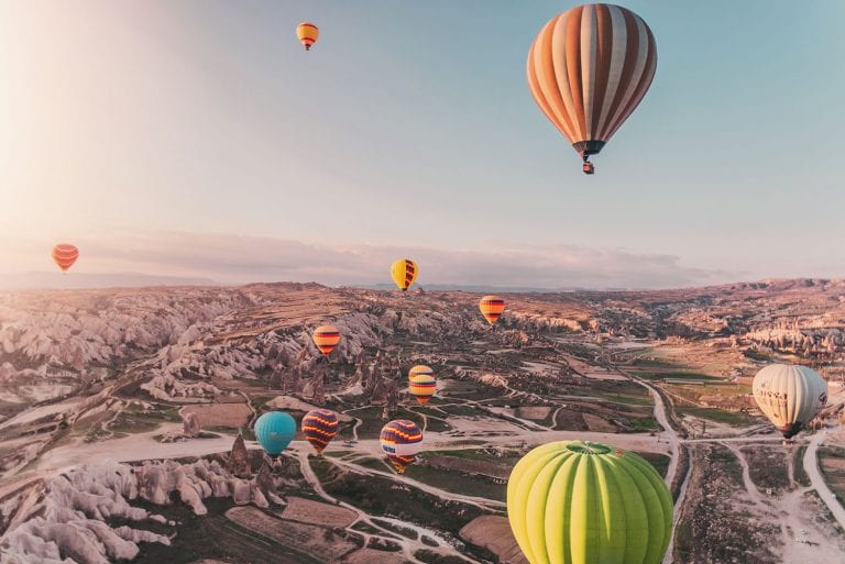 Hot Air Ballooning In Cappadocia Turkey So Magical Adaras