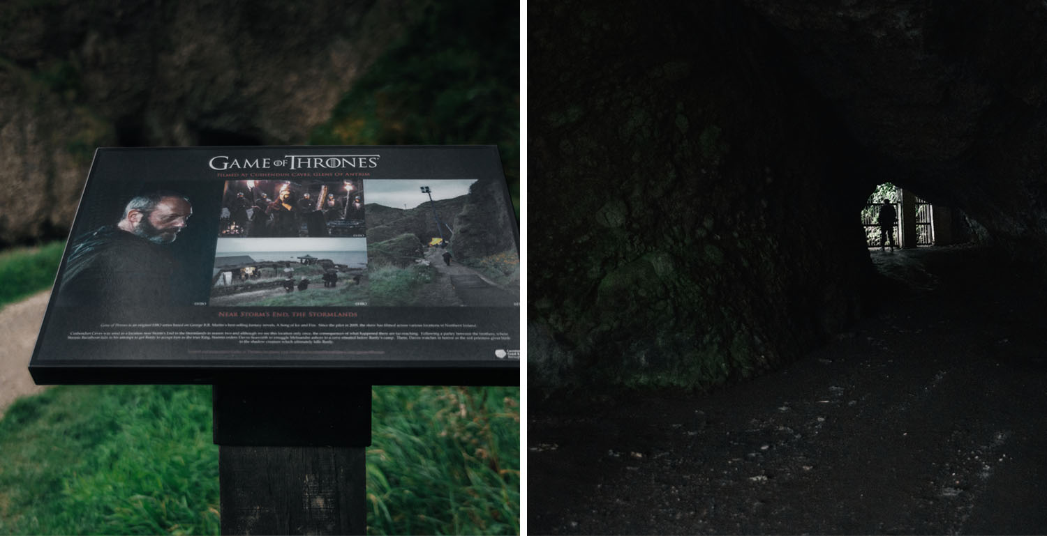 Cushendun Caves - Game of Thrones Filming Location, Northern Ireland