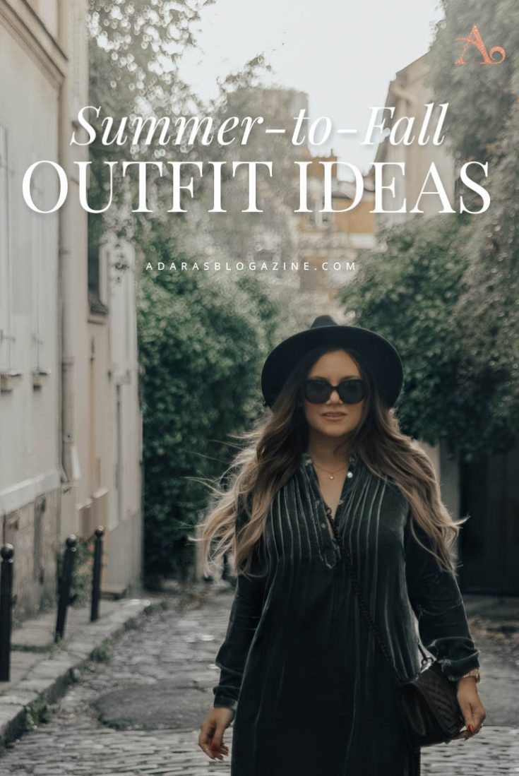 Outfit Ideas: How to update your Summer-to-fall-look • ADARAS Blogazine