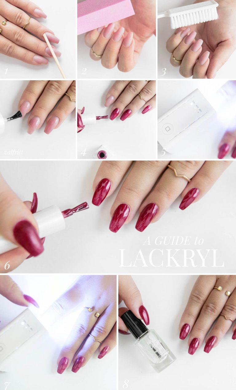 Lackryl: How to Get an All-in-One Acrylic Manicure - at home • ADARAS