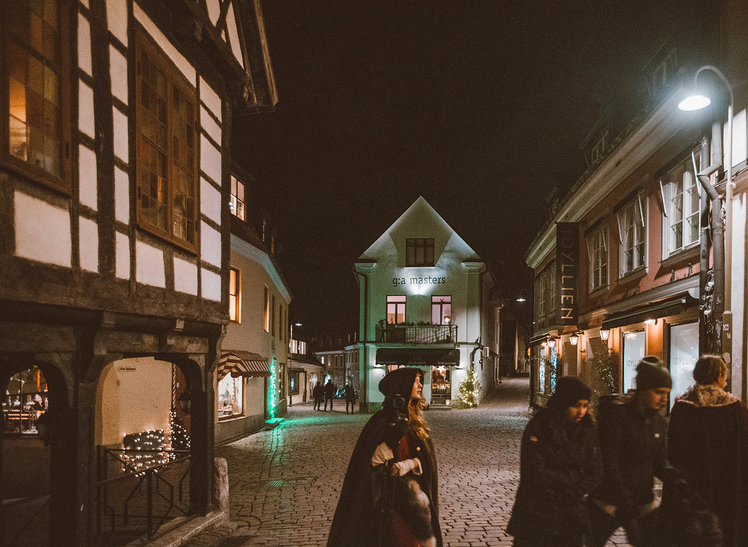 Medieval Christmas - Street in Visby