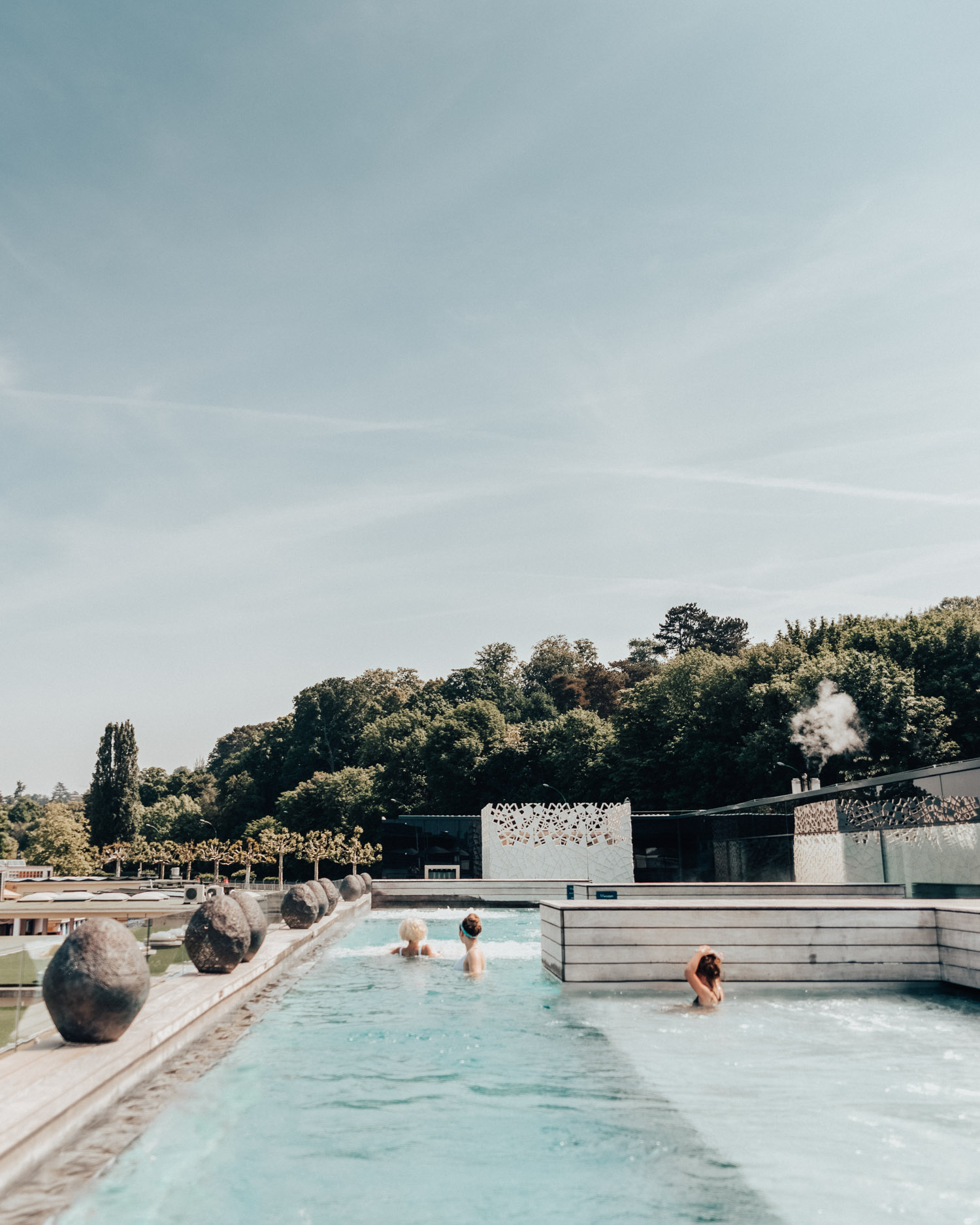 Bain-Bleu Hammam & Spa Genève-Plage - Outdoor pool