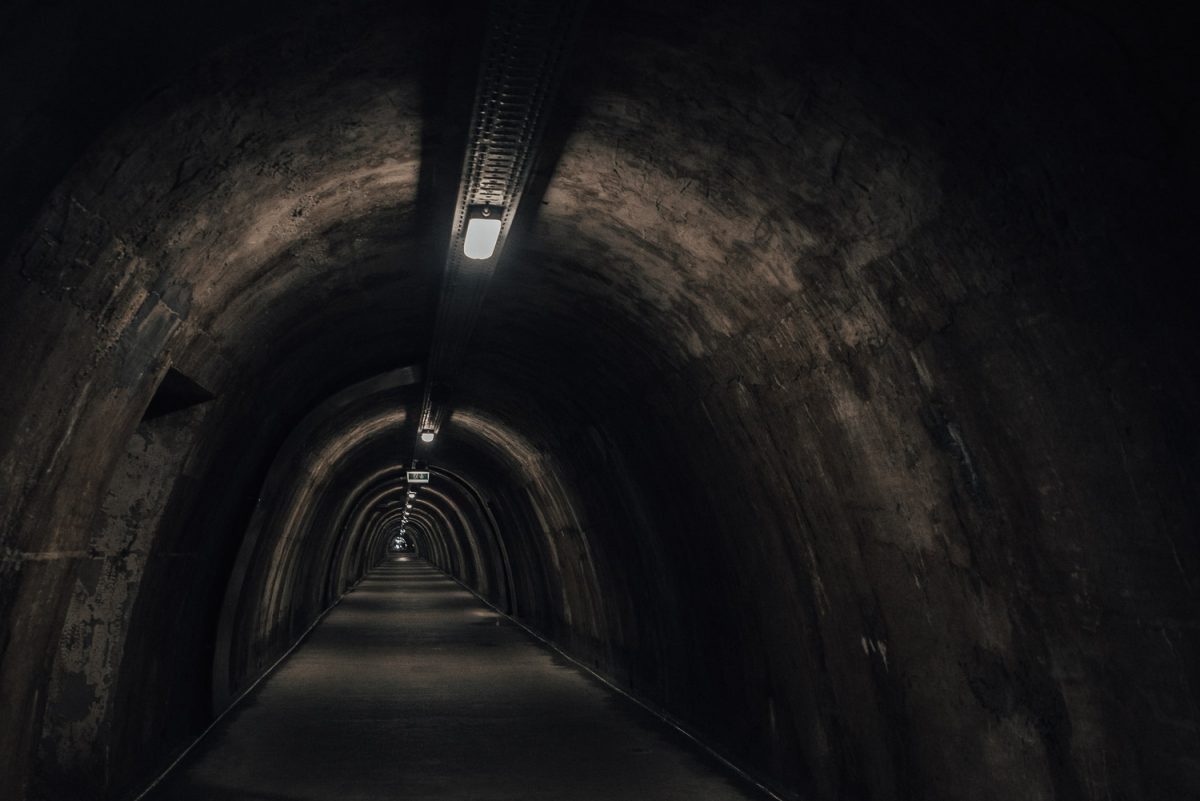 Grič Tunnel in Zagreb, Croatia
