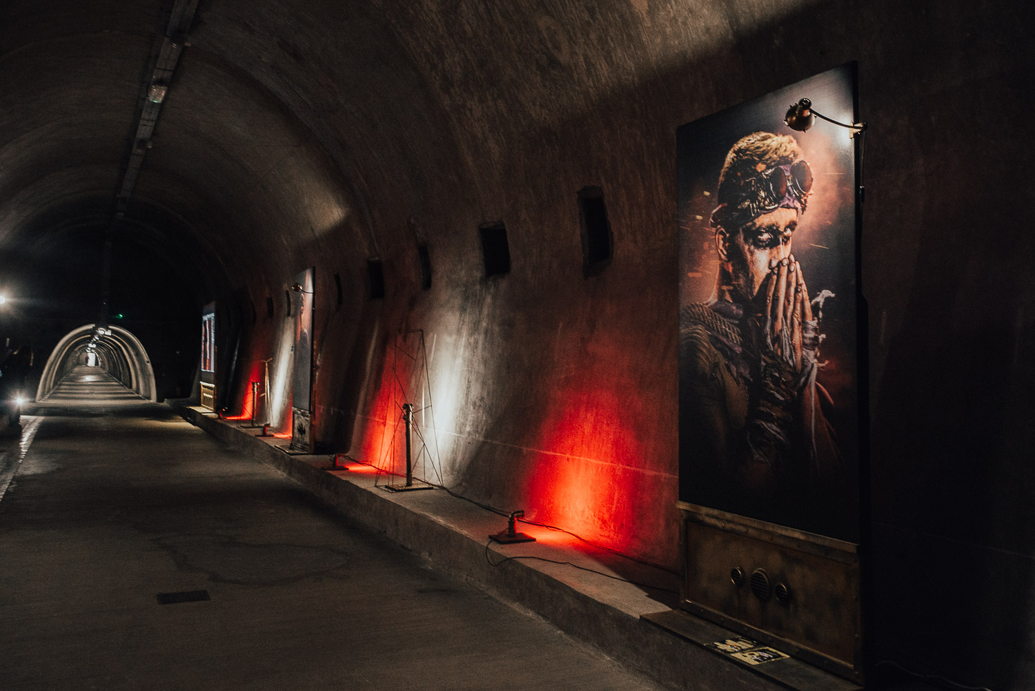 Art Installation in Grič Tunnel