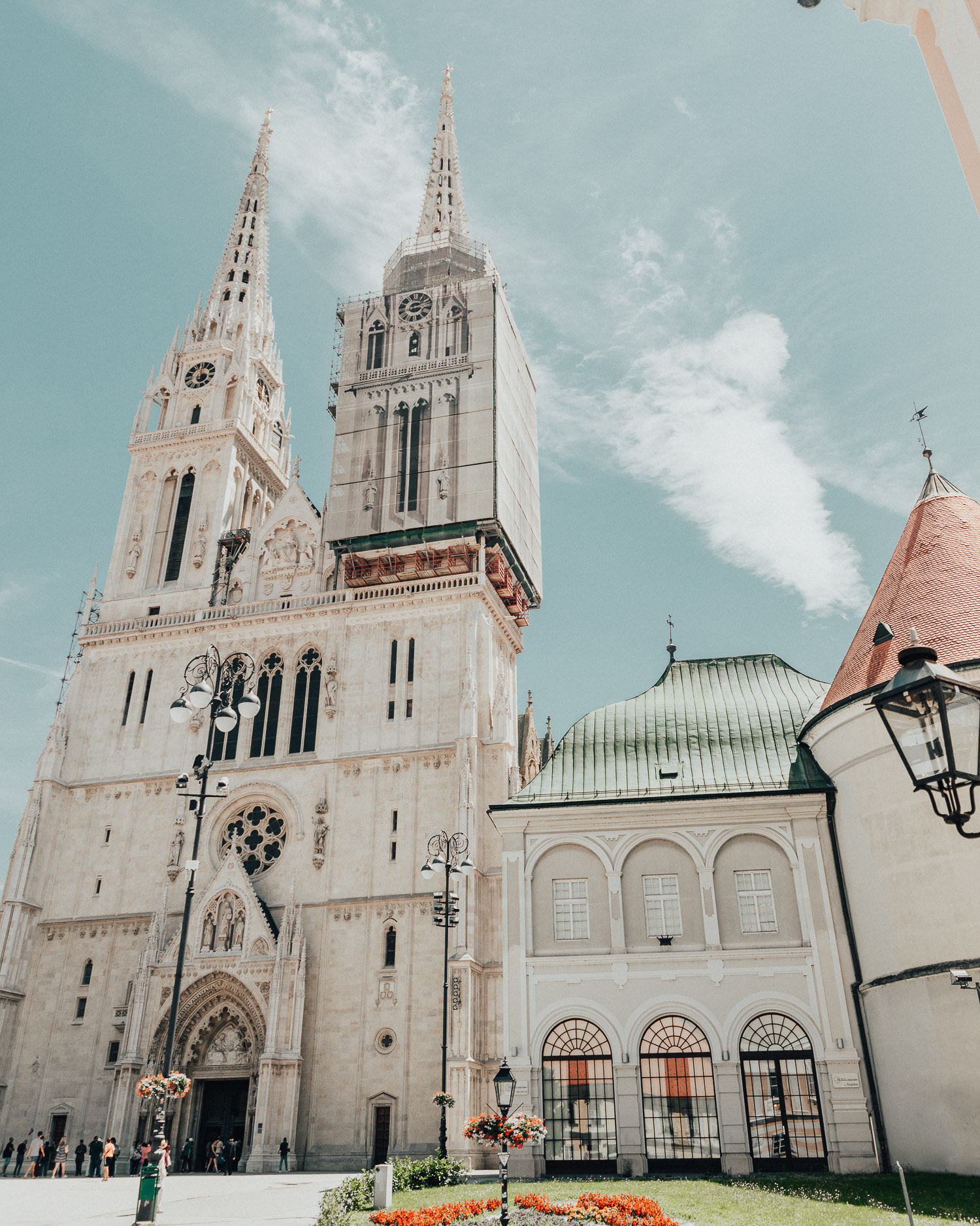 Zagreb Cathedral in Croatia