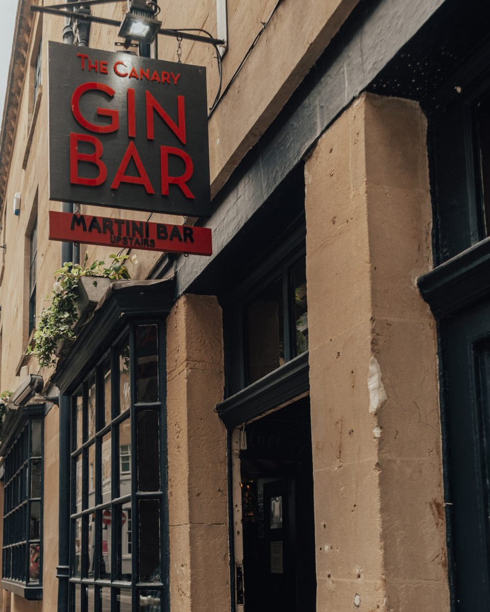 Canary Gin Bar in Bath