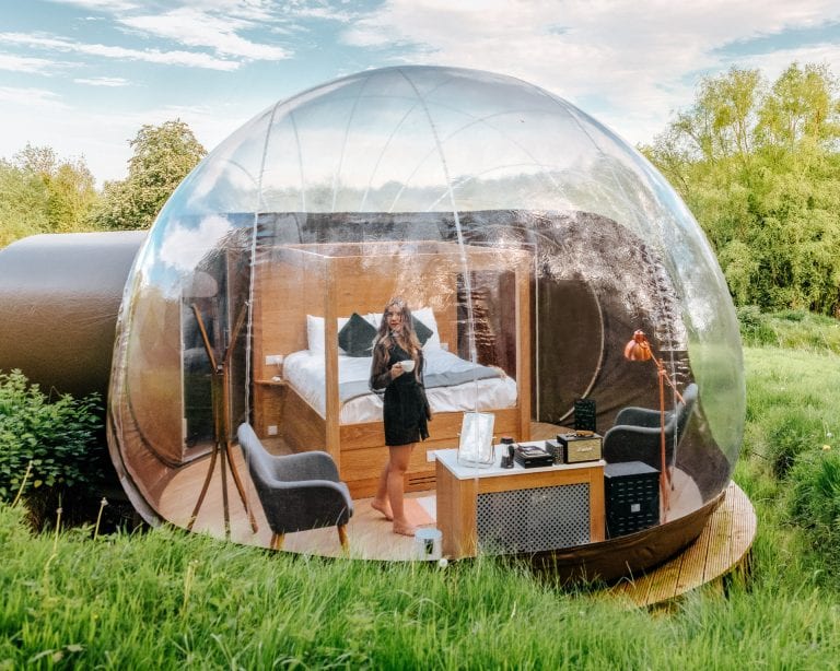 Finn Lough Resort: Stay in a Forest Bubble Dome in Northern Ireland