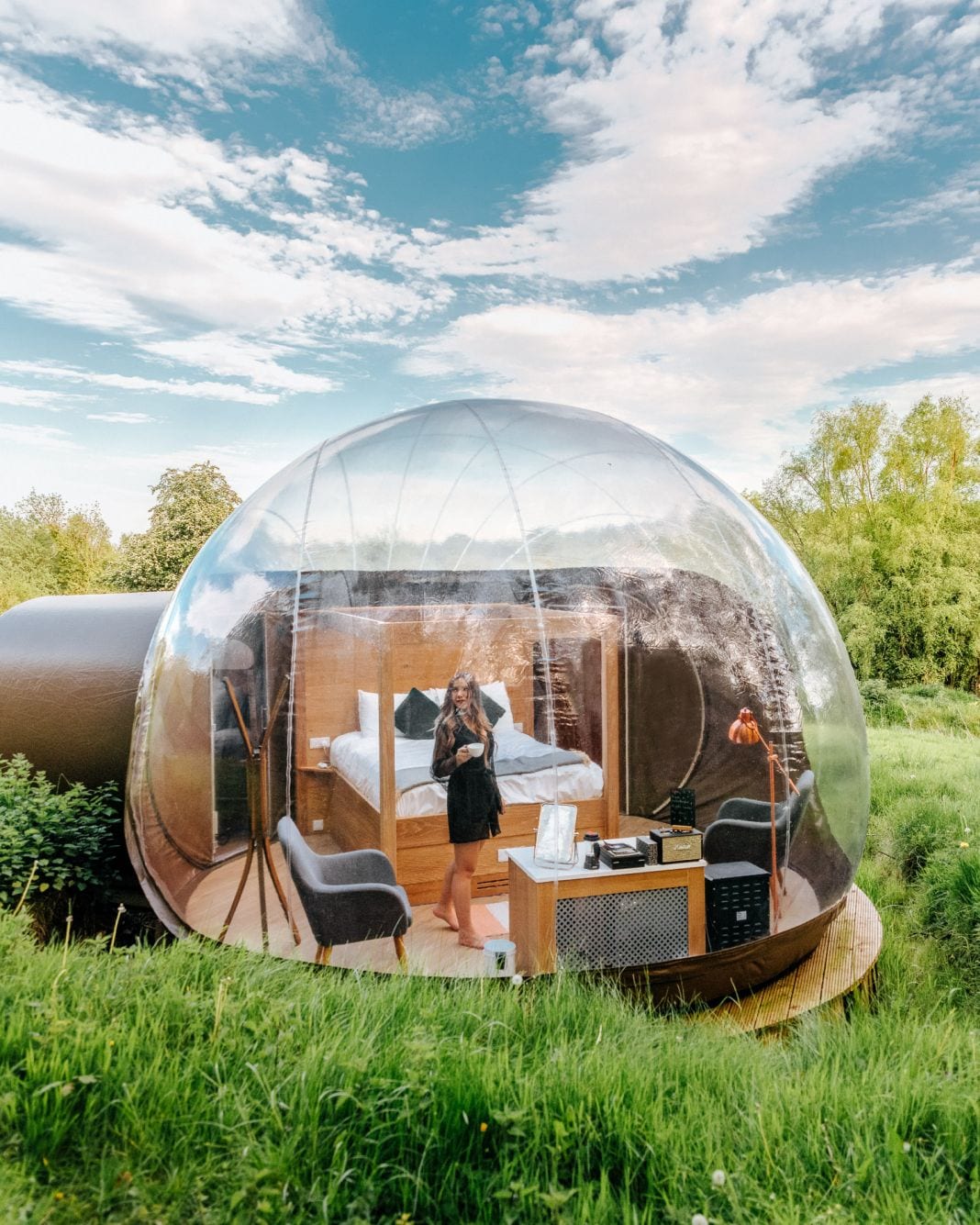 Finn Lough Resort - Stay in a Bubble Dome in Northern Ireland • ADARAS