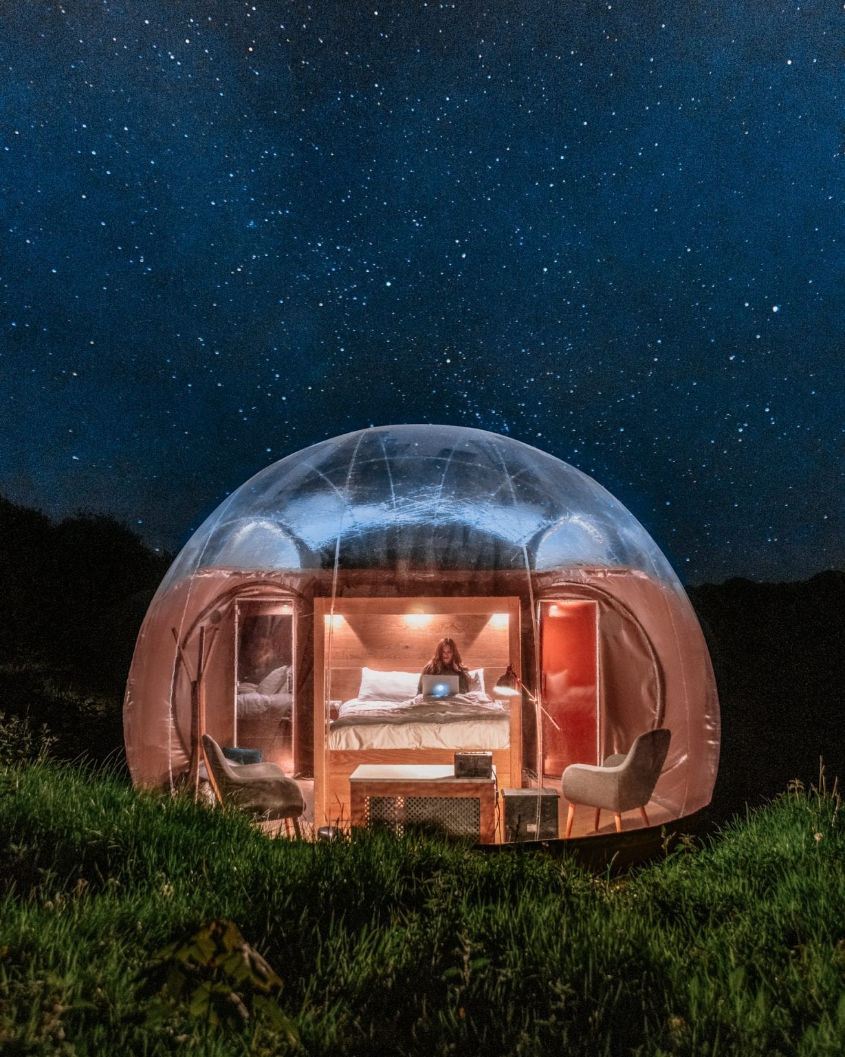 Finn Lough Resort Stay in a Bubble Dome in Northern Ireland • ADARAS