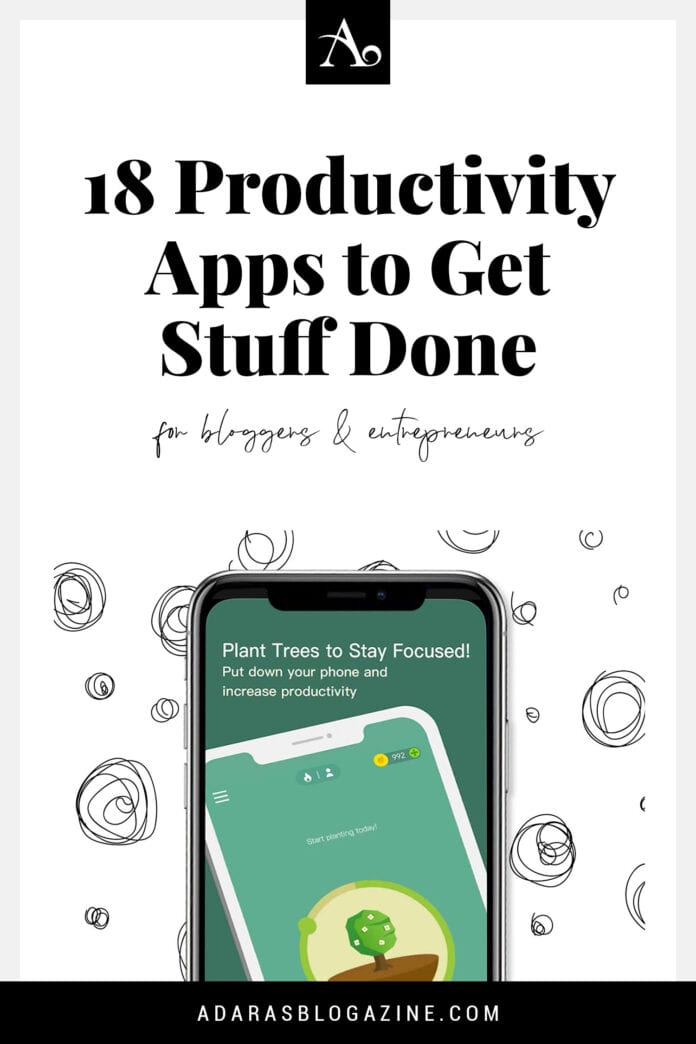 The Best 18 Productivity Apps for Entrepreneurs in 2020