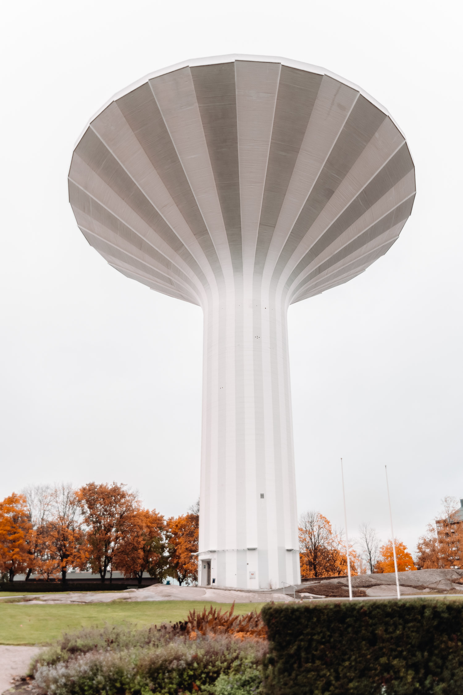 The iconic water tower Svampen in Örebro